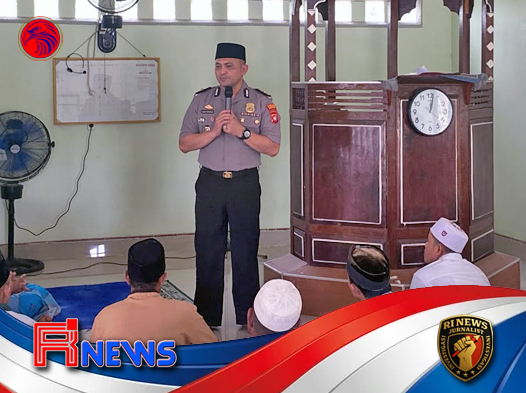 Pimpinan Polres Melawi Turun ke Masjid Ajak Warga Lawan Judi Online dan Penipuan Digital