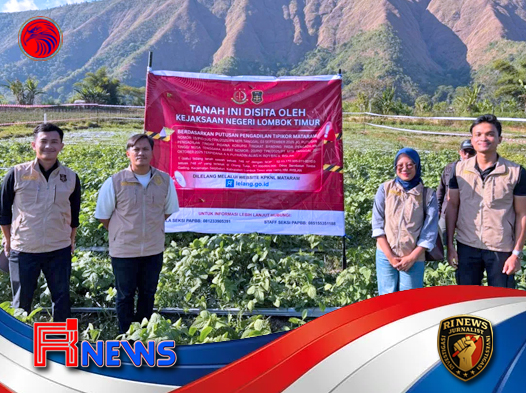 Sawah di Kaki Rinjani Disita